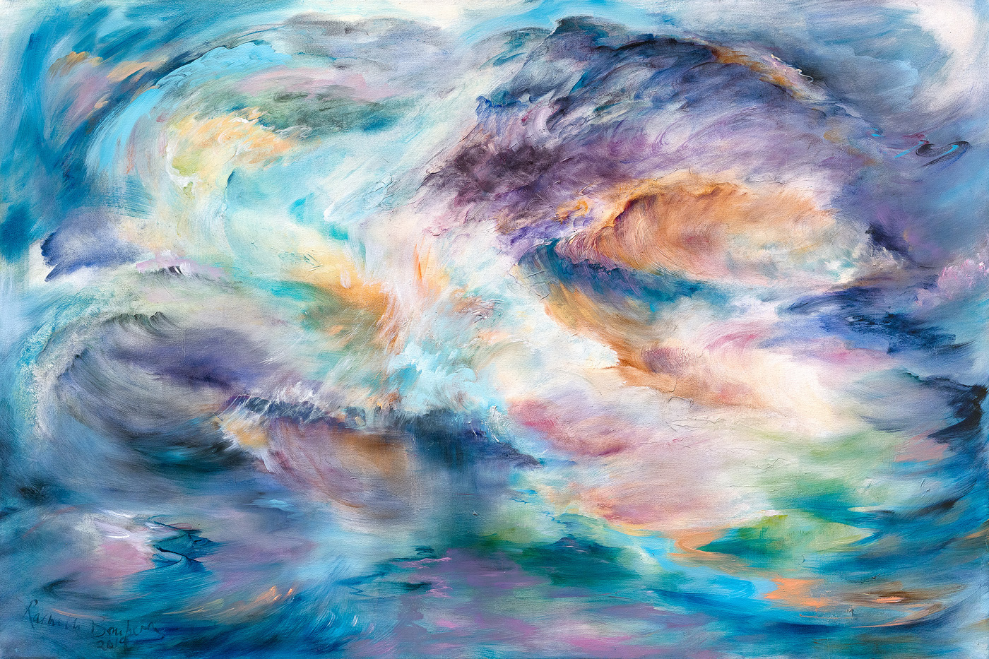 2019 - I must go down to the seas again - 1.8 x 1.2m