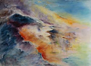 2022 - Winter Storm Brewing - 1.8 x 1.3m