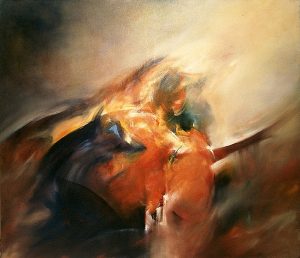 1982 - Figure in Movement (Sold)- 1.8 x 1.3m