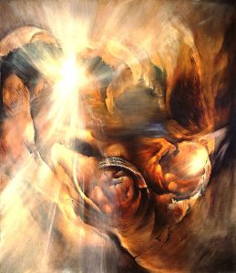 1984 - Caverns (Sold)-1.5 x 1.3m