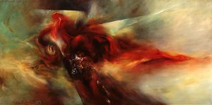 1992- Sleeping Goddess (Sold)- 2 x 1.3m