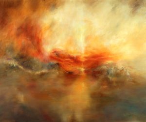 1995 - African Sunset (Sold) -1.5 x 1.8m