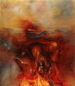 1995 - The Dance (Diptych) (Sold) -1.6 x 1.8m