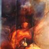1997- Spiritual Warrior (triptych) 1.6 x 1.6m