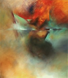 1997- Yearning (Diptych) 1.8 x 1.6m