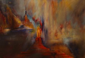 2006 - Red Staircase II - (FC) 0.64 x 0.44m