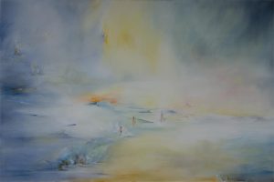 2007 - False Bay Bathers - 1.35 x 2m