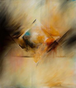 2012 - Light over Jerusalem (Sold) - 1.5 x 1.3m