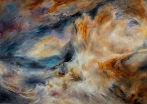 2015 - Cape Winter Storm (after Turner) (Sold) 1.7 x 1.2m