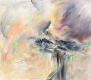 2019 - Lonely seas (Sold) - 1.6 x 1.4m