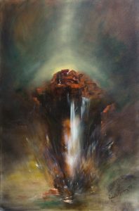 1998 - Waterfall - 1 x 1.5m